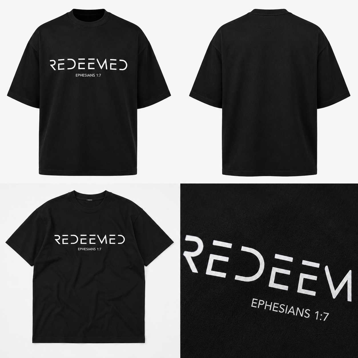 Mens redeemed t-shirt