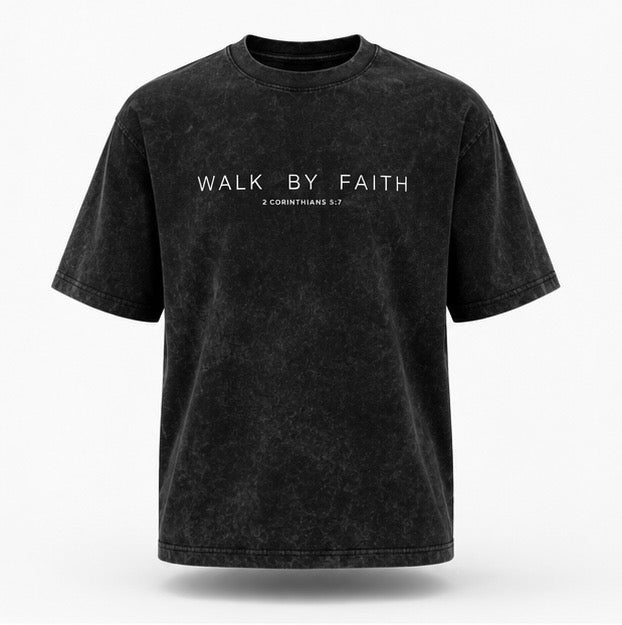 Mens Walk By faith T-Shirt