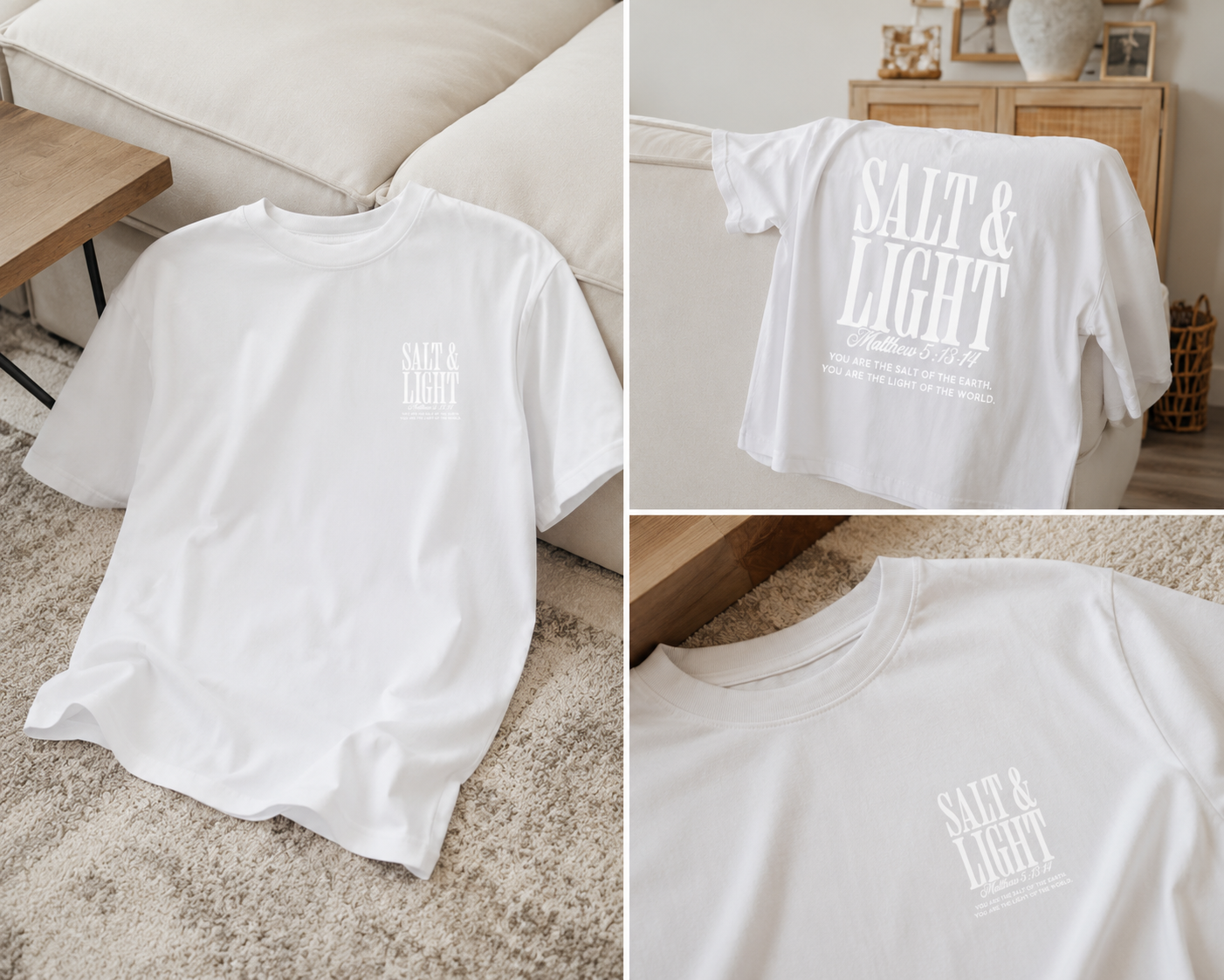 Women’s salt & light t-shirt