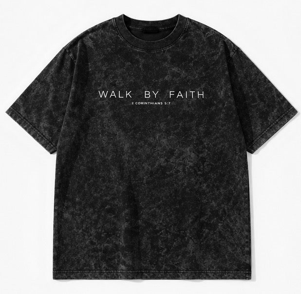 Mens Walk By faith T-Shirt